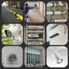 Versatile Manual Steel Nail Gun for Concrete Walls Ceiling Installation and Woodworking Fast Precise Riveting and Wall Fastening 5