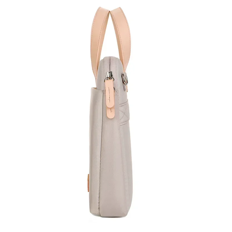 Estojo Portátil para Macbook Air 13 14 156 Polegadas Luva Protetora Asus Lenovo Dell Xiaomi Huawei Bolsa de Ombro - Imagem 4