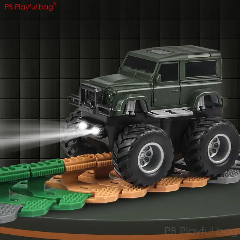 Children Anti gravity rail car Kid\'s track car set Electric jeep Rail cars Boys Assembled Toy set Birthday Gifts AC94