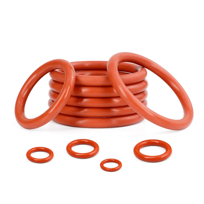 10-Piece High-Temperature Silicone O-Ring Set - Versatile Pressure Cooker Seals