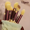 13pcs Professional Makeup Brush Set Soft Fur Beauty Highlighter Powder Foundation Concealer Multifunctional Cosmetic Tool 1