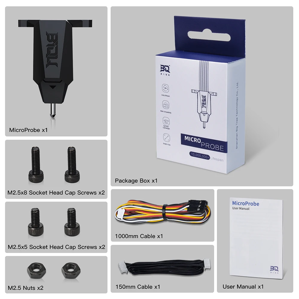 Bigtreetech-kit de Nivelamento Automático Luz Indicadora Led Peça Impressora 3d Ender3 Biqu b1 Impressora Série h2 Extrusora - Imagem 5