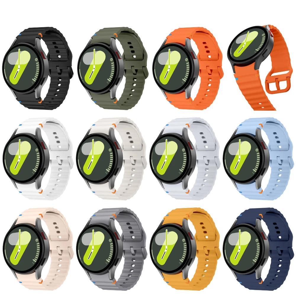 Premium Silicone Sports Wristband Replacement Strap