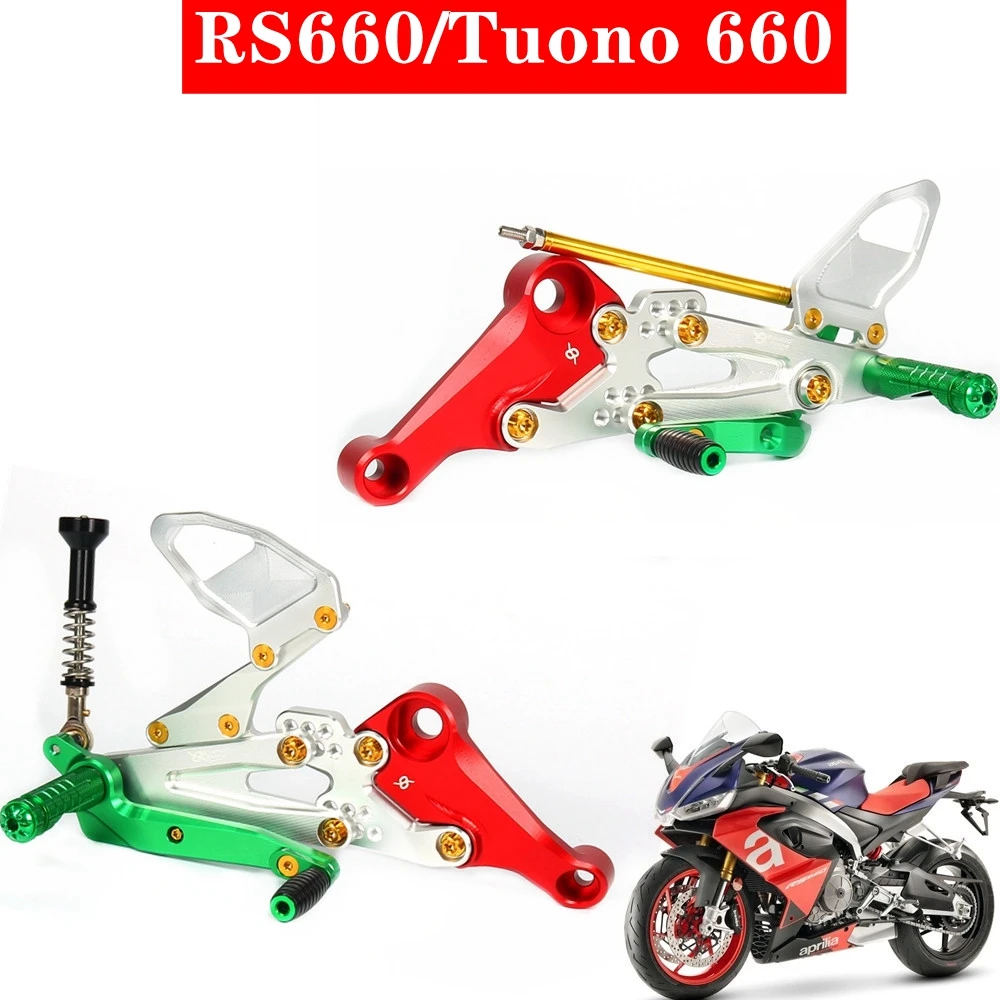 Motorcycle CNC Adjustable Rear Set Rearsets Footrest Foot Rest For