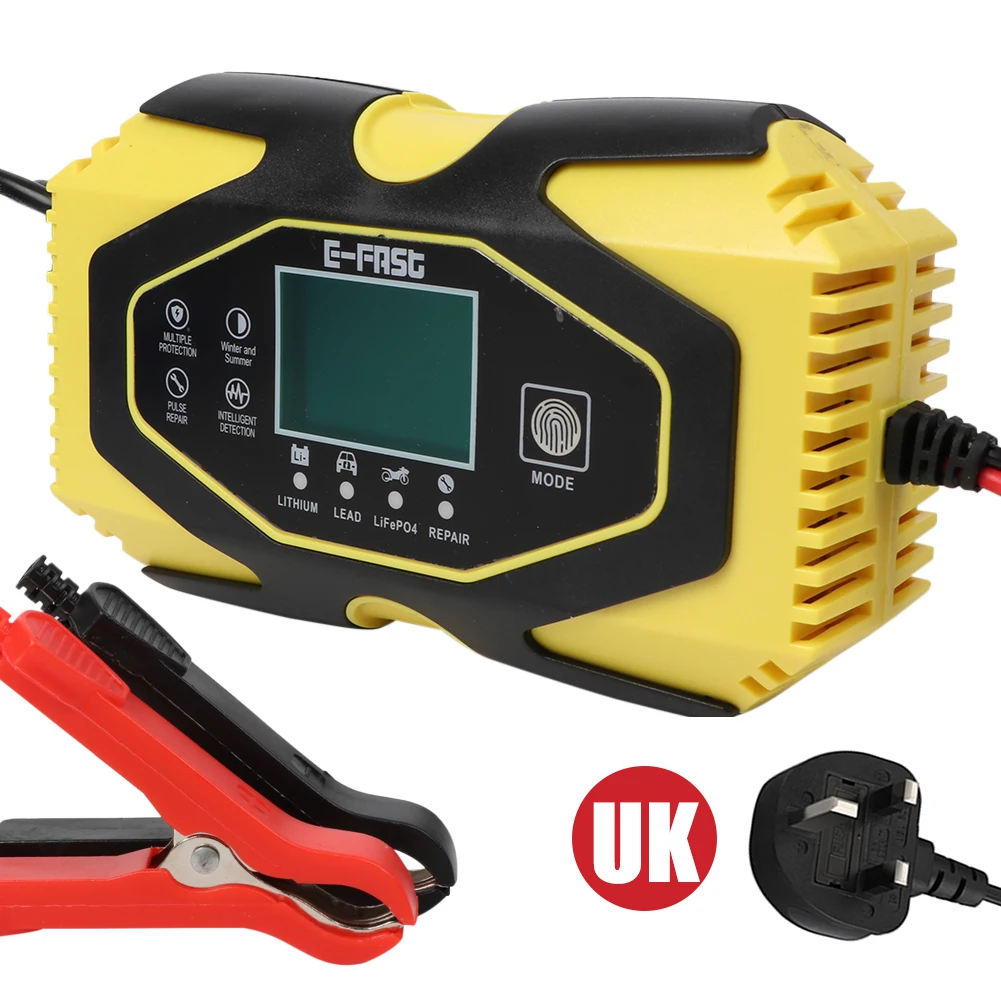 2023CarBatteryCharger12V6A24V3ALeadacidBatteryLithium