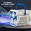 60 Holes Bubble Gun LED Light Electric Automatic Rocket Soap Bubble Machine Toys for Kids Outdoor Wedding Party Children's Gifts 3