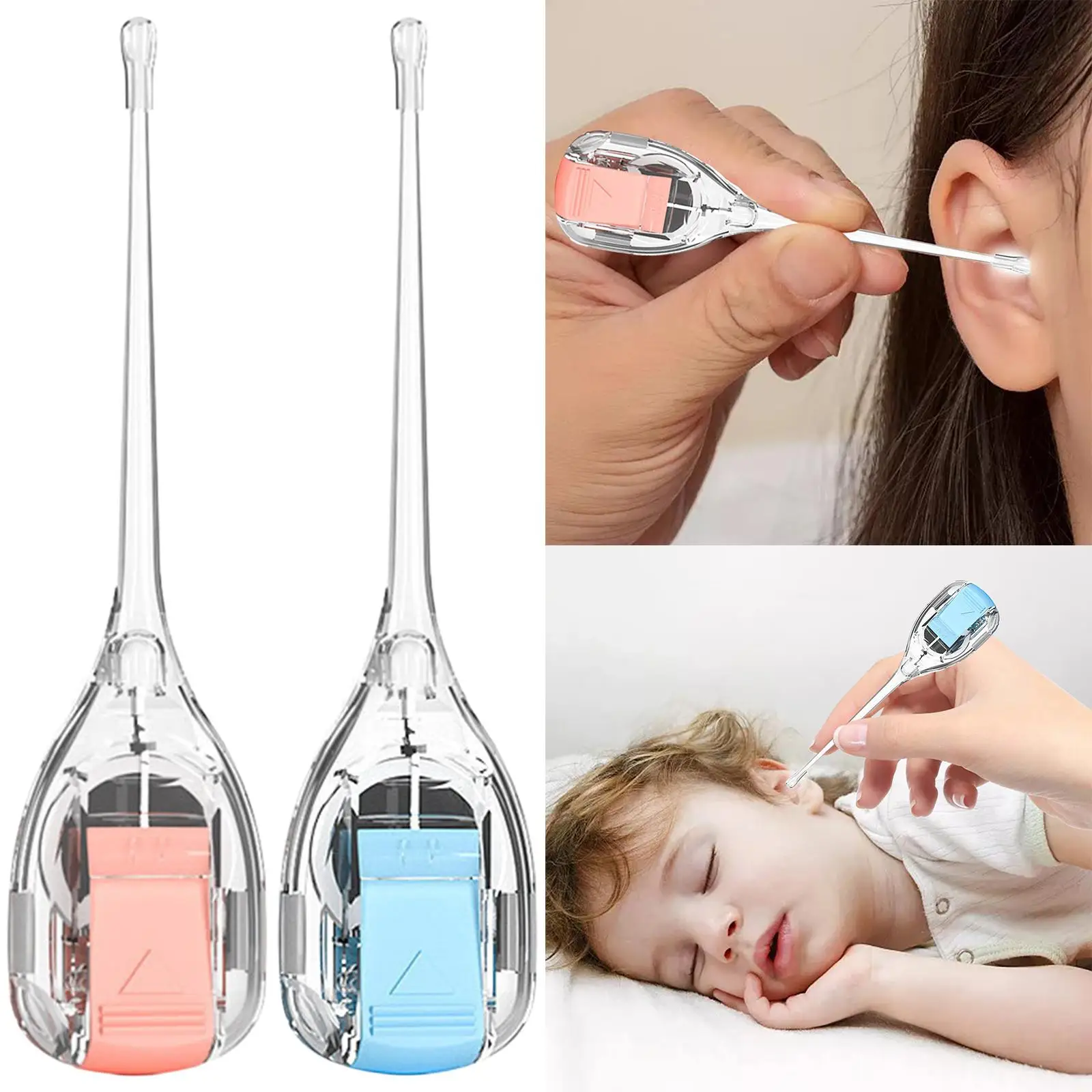 Baby Care Light Earwax Spoon Ear Baby Ear Pick Led Lights Led Ear