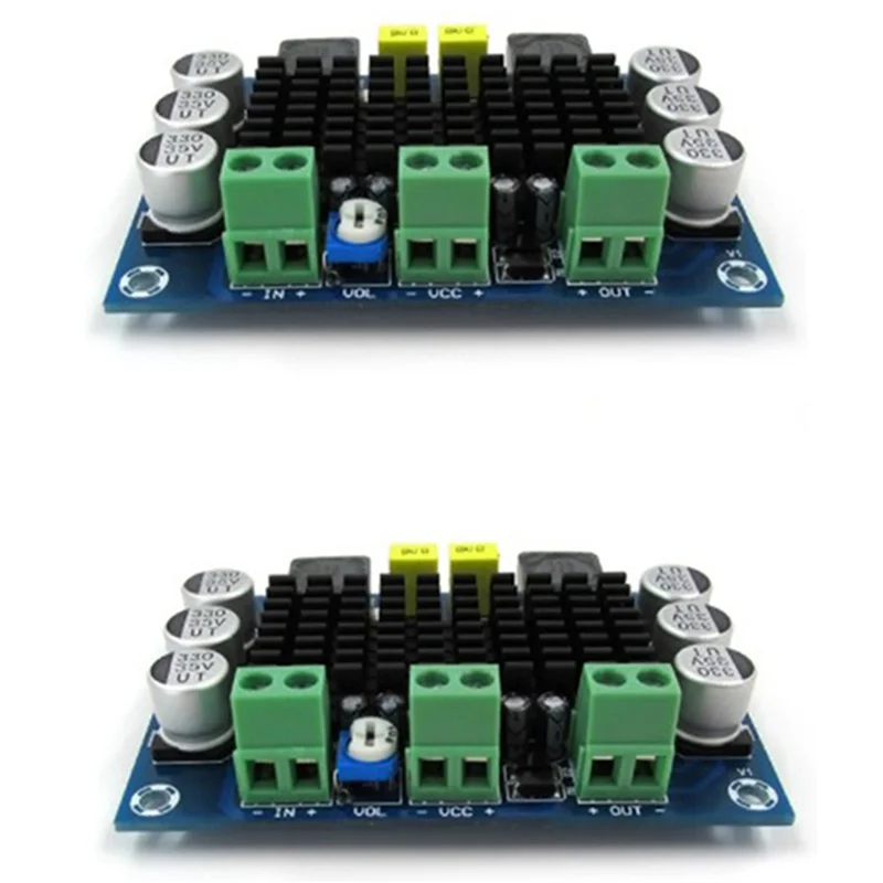 

2X XH-M542 DC 12-26V 100W TPA3116DA одноканальный цифровой усилитель мощности, плата TPA3116D2