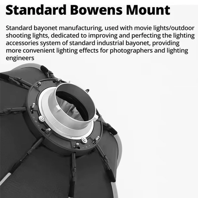 스튜디오 인물 사진 촬영용 보웬스 마운트가 있는 팔각형 소프트박스, 눈빛 효과 액세서리