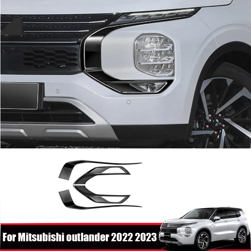 TPU Headlight Protection Film For Mitsubishi Outlander 2022-2024 & Outlander PHEV 2023-2024 - Clear, Self-Healing Vinyl Cover