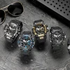 SMAEL Men Watches  50m Waterproof Sports Watch Military Man Sports Watch Digital 8072 Dual Display Watch  Quartz  Led Digital 6