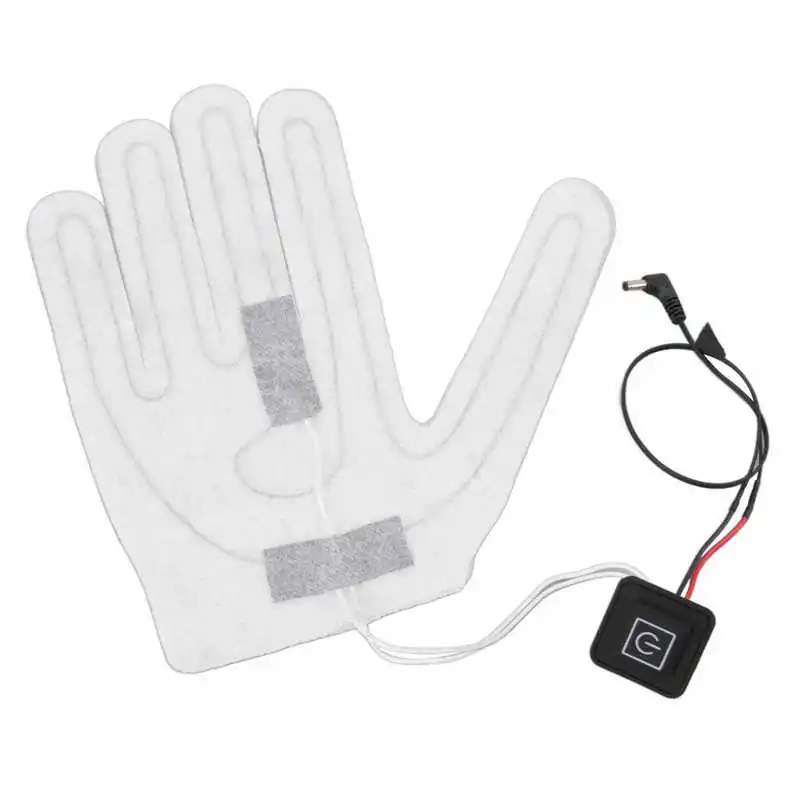 Heating 2 PCS Electric Heating Sheet 3 Gears Adjustable Heating Film Replacement DC Electric Heater Pads for Heating Gloves 5