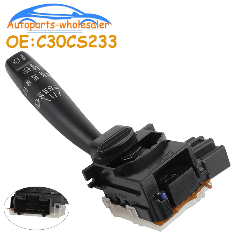 Windshield Wiper Control Switch C30CS233 Fit For 1998 - 2002 Toyota 4Runner