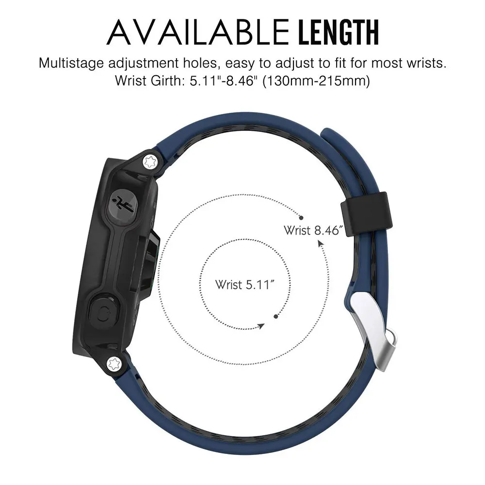 Silicone Replacement Wrist Strap Band