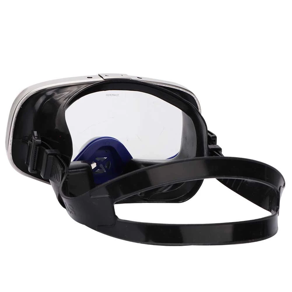 Retro Style Nose Valve Diving Mask Stainless Steel Frame Fishing And Hunting Diving Goggles Scuba Mask Snorkeling