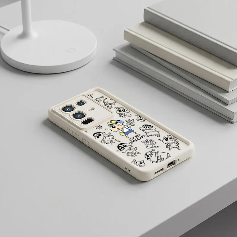 Adorable Shinchan Crayon Design Phone Case
