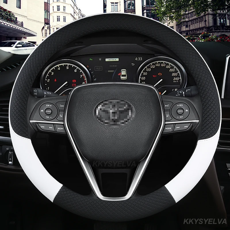 Coprivolante Per Auto Antiscivolo Per Toyota Alphard Avanza Camry Corolla Chr Prius Altis Estima Harrier 38Cm Accessori