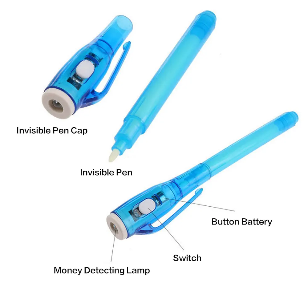 Magic Pen Multi-functional Invisible Word Uv LED UV Invisible Light Advertisement Money Detector