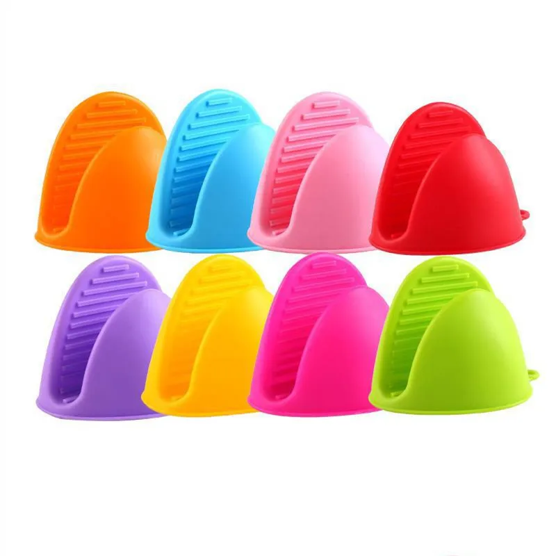 Description Picture 5 of item2pcs Oven Mitts Silicone Heat Resistant Pinch Mitts Anti Scalding Non Slip Gloves Clips Pot Holder Cooking Baking Oven Mitts