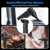 Brushless Mini Air Blower 130000RPM Electric Compressed Air Duster 3 Gear Turbo Jet Fan Violent Blower Rechargeable with Light 6