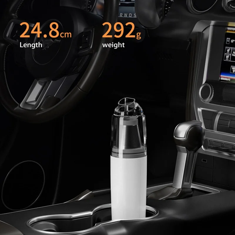 Xiaomi Electric Vacuum Cleaner Car Household Dual Use Portable High Power Handheld Wireless Powerful Dust Remover Deep Cleaning 6