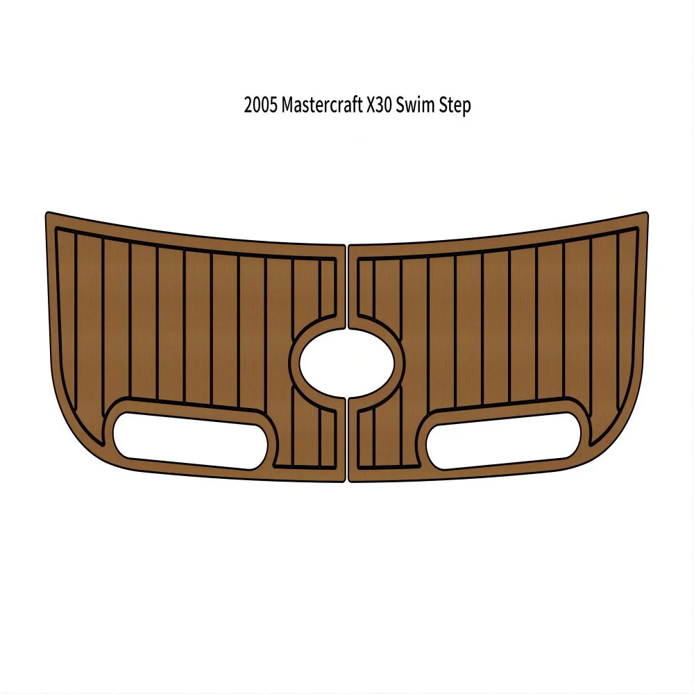 Quality 2005 Mastercraft X30 Swim Step Platform Pad Boat EVA Foam Teak Deck Floor Mat