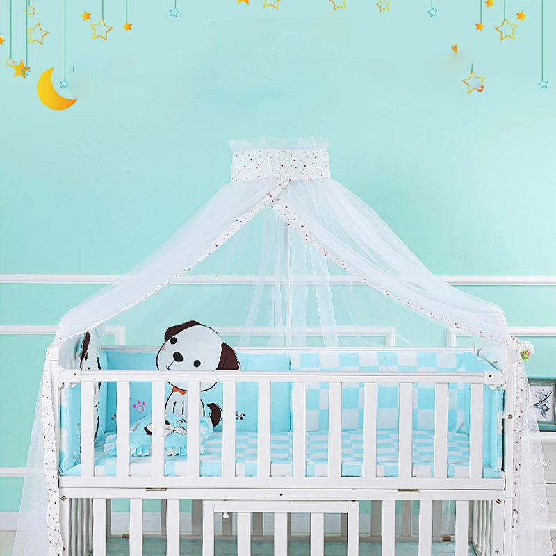 Baldacchino per bambini Letto per neonati Cupola Lettino Zanzariera Letto sospeso Rete per zanzariera Telaio per zanzariera PalaceStyle Accessori per biancheria da letto per culla - immagine 2