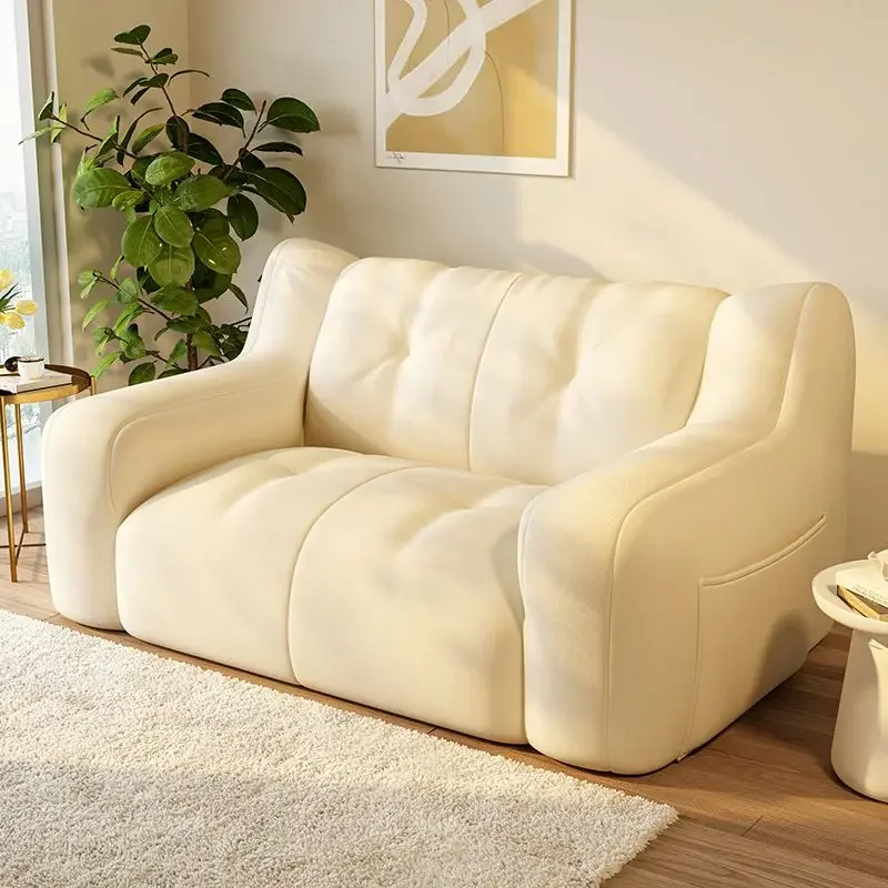 Luxury Home Sofa Modern Small Sofa Lazy Leisure Balcony FloorRecliner Italian Living Room Sofás Para Salón Postmodern Furniture