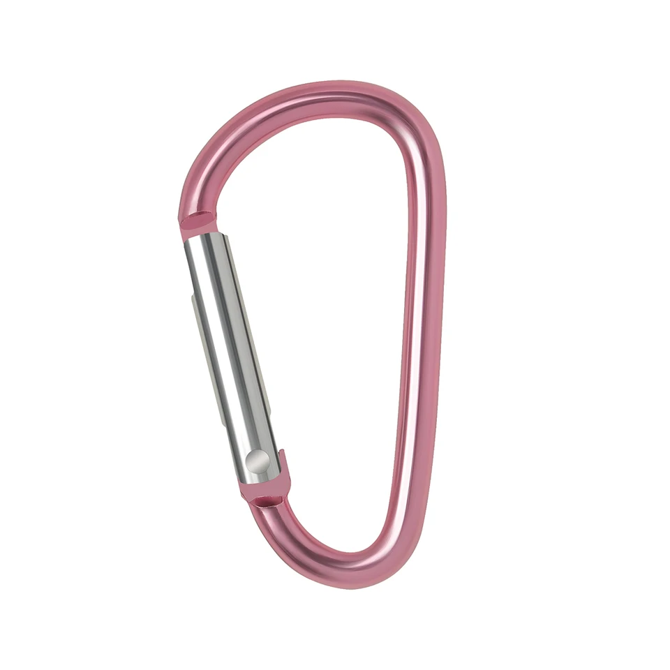12 Llaveros Mosquetón En Forma De Pez - Anillo De Aluminio Azul, Para Senderismo, Camping Y Uso Diario