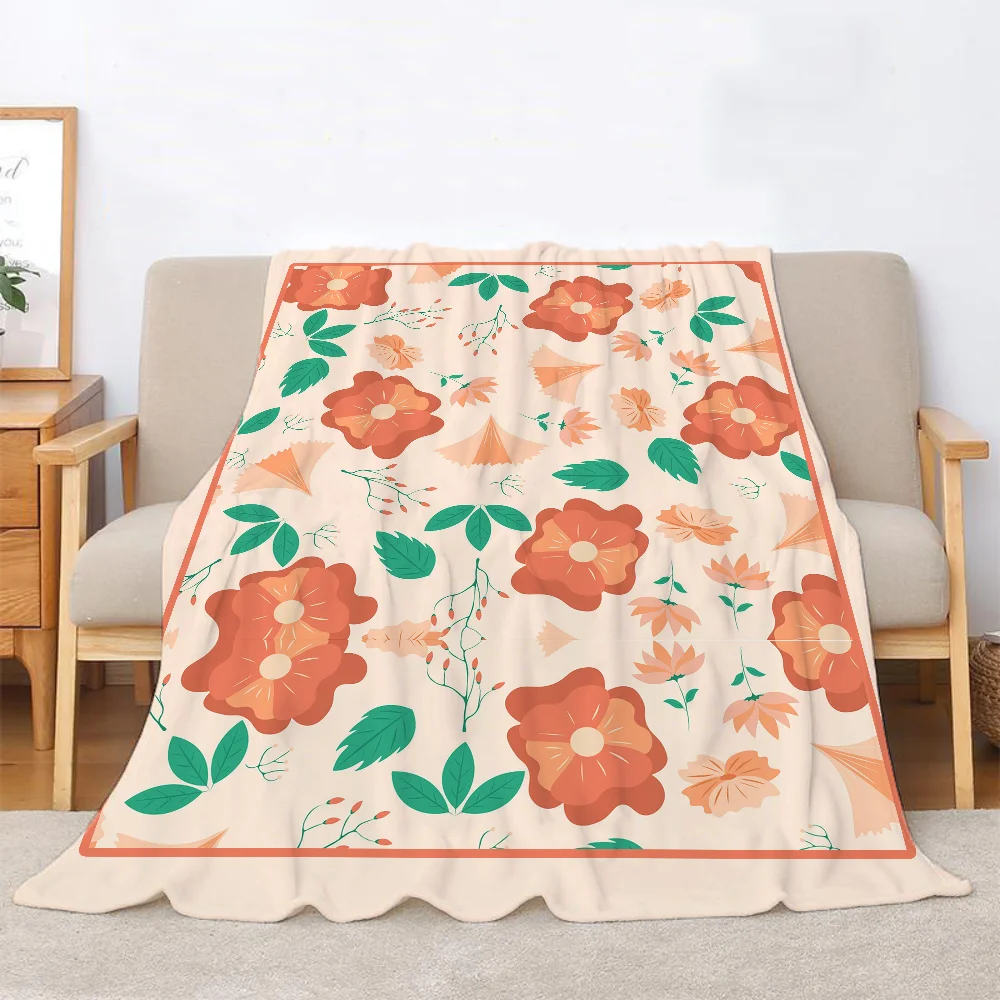 Flower Velvet Blanket King Size Thick Blankets for Winter Fluffy Soft Blankets & Throws Throw Blanket Oversized 200x300 Knee Nap 3