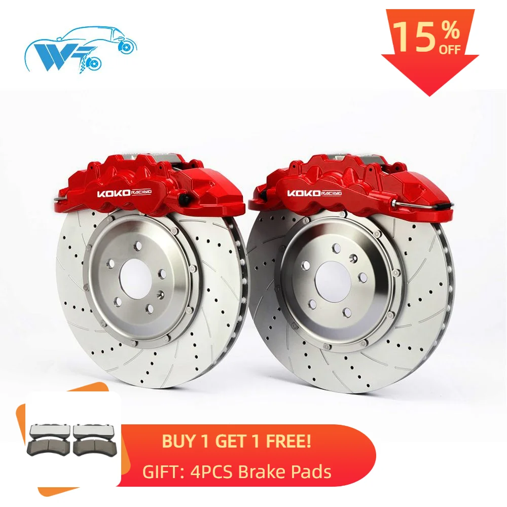 KOKORacingWholesaleAluminumBrakeCaliperKit6BigPotBrakeKits