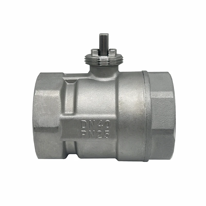 Ball Valve Corpo Thread Motorizado Elétrico 304 Dn40 Aço Inoxidável