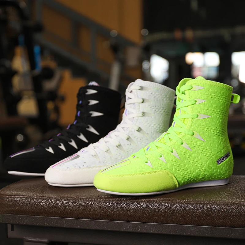 Boxing Shoes Breathable and Comfortable Children's Boxing Shoes High-top Protective Designed For Children
