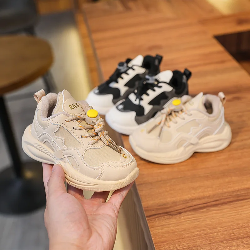 

Спортивная обувь для мальчиков и девочек от 1 до 6 лет Новинка 2022 удобная детская обувь в иностранном стиле для спорта и отдыха