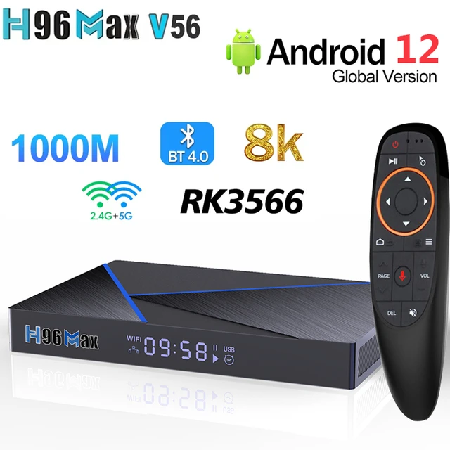 H96 max V56 Android 12 TV Box