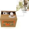 Adorable White Cat and Panda Coin Bank Money Saving Box for Kids - Perfect Gift! 2