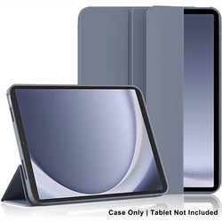 Premium Tri - Fold Flip Case - Magnetic Stand PU Leather Protective Cover - Tab A9 2023 8.7 (YT Lavender Purple)