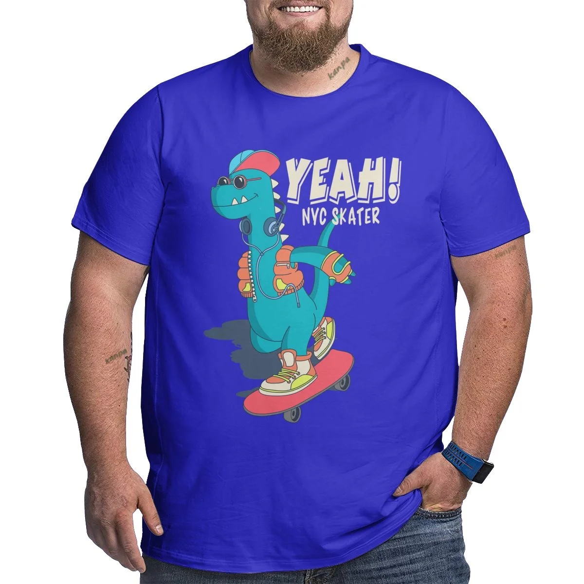 

Футболка мужская оверсайз с принтом дракона, модная тенниска из хлопка с коротким рукавом, размеры 5XL, верхняя одежда