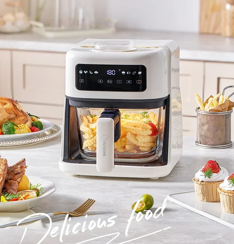 Wanmi 5L Multi-Function Spray Type Visible Air Fryer