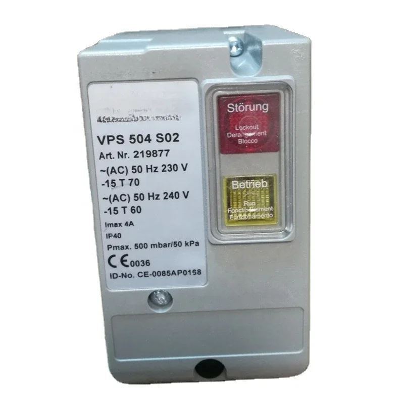 

504 S02 Burner Spare Parts