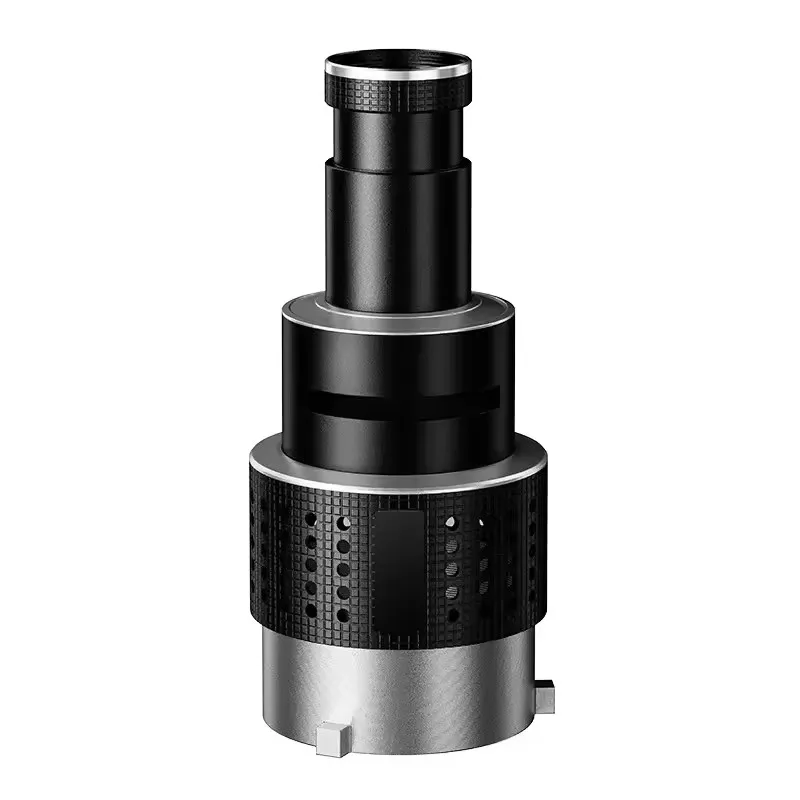 Bowens Mount Projector Attachment Spotlight Optical Snoot Photography kit for COB Monolight Portraits 5 Color Filters 25 Gobos projector photography kit