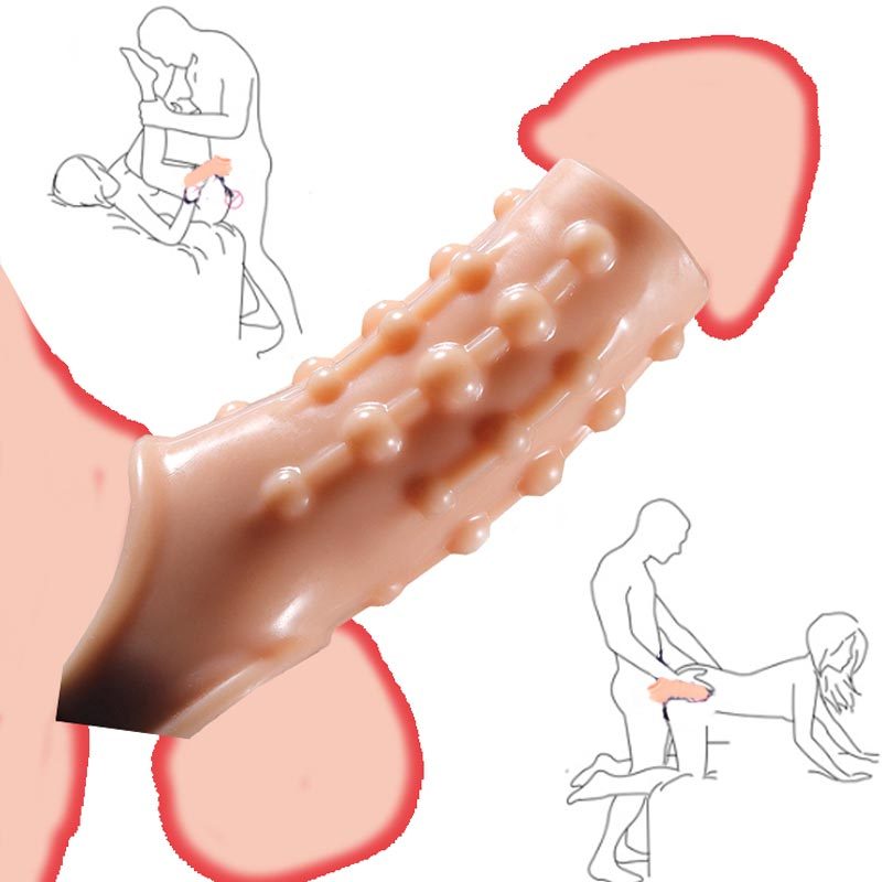 Reusable Silicone Penis Rings Delay Ejaculation Stronger Erection Adult Supplies Linen Nozzle Ring Cock Gay 18+ Sex Toys For Men