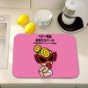 Japan Fashion Hysteric Mini Non-slip Fast Water Absorption Anti-scalding Imitation Tile Printing Coffee Machine Draining Pad 4