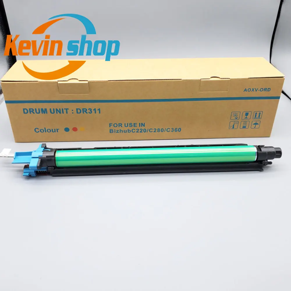 Tambor para Konica Minolta Bizhub C220 C280 Dr-311k Dr311k C360 C7722 C7728 1x Dr311 Dr311 Unidade do - Imagem 5