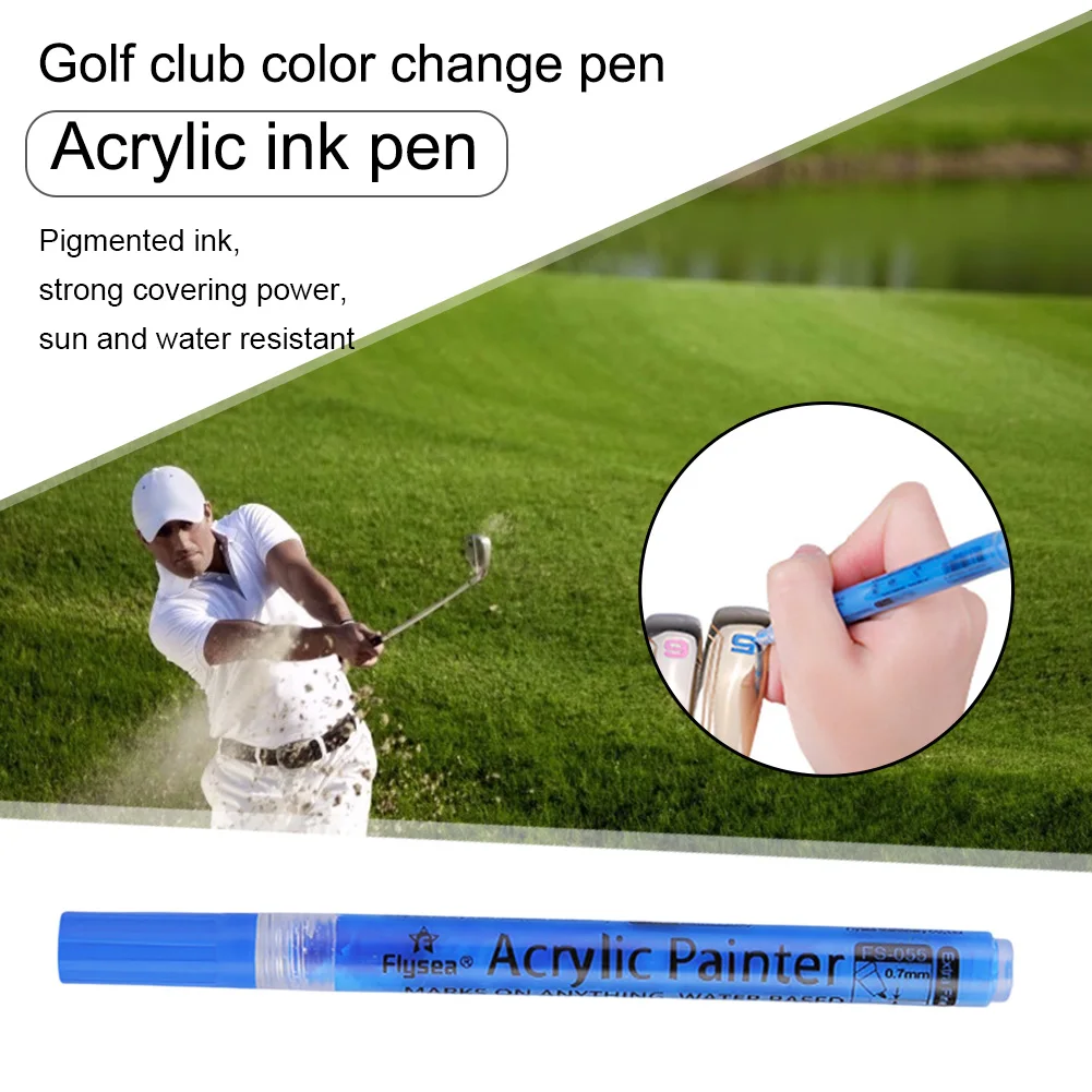 CHANGE PAINT COLORS ON GOLF CLUBS 