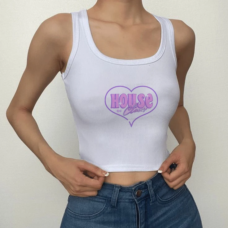 Short-sleeved T-shirt women's summer new fashion sweet spice print design sense short slim-fit top