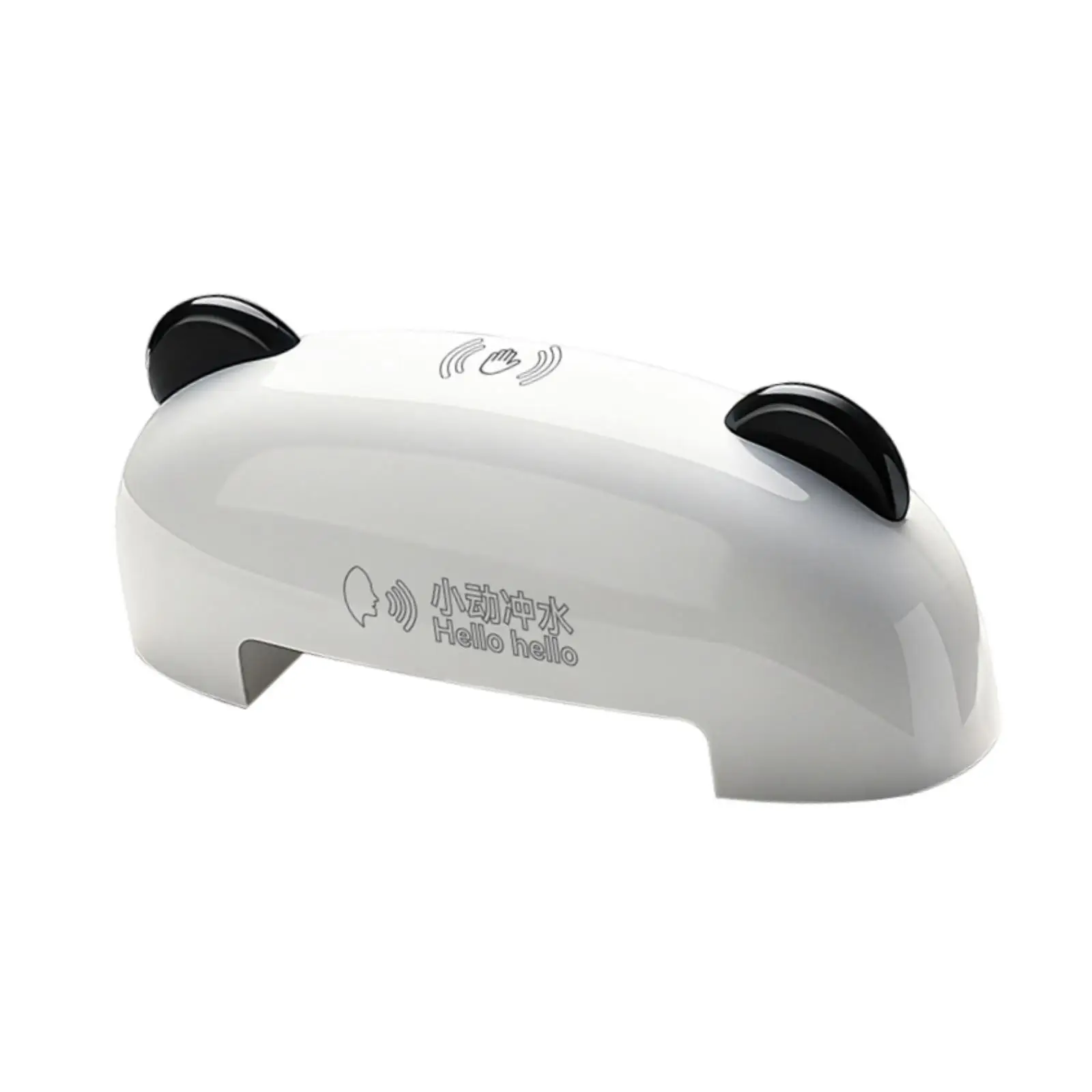 Touchless Toilet Flusher with Voice Control , White Professional 150x50x56mm