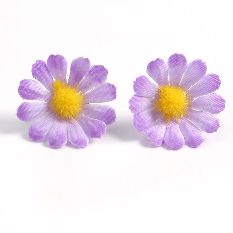 50/100 Stücke Mini Gänseblümchen Künstliche Blumen 2,5 cm Gefälschte Blumen Für Wohnkultur Hochzeit Dekoration DIY Handwerk Kranz Geschenke Zubehör – Detail 11