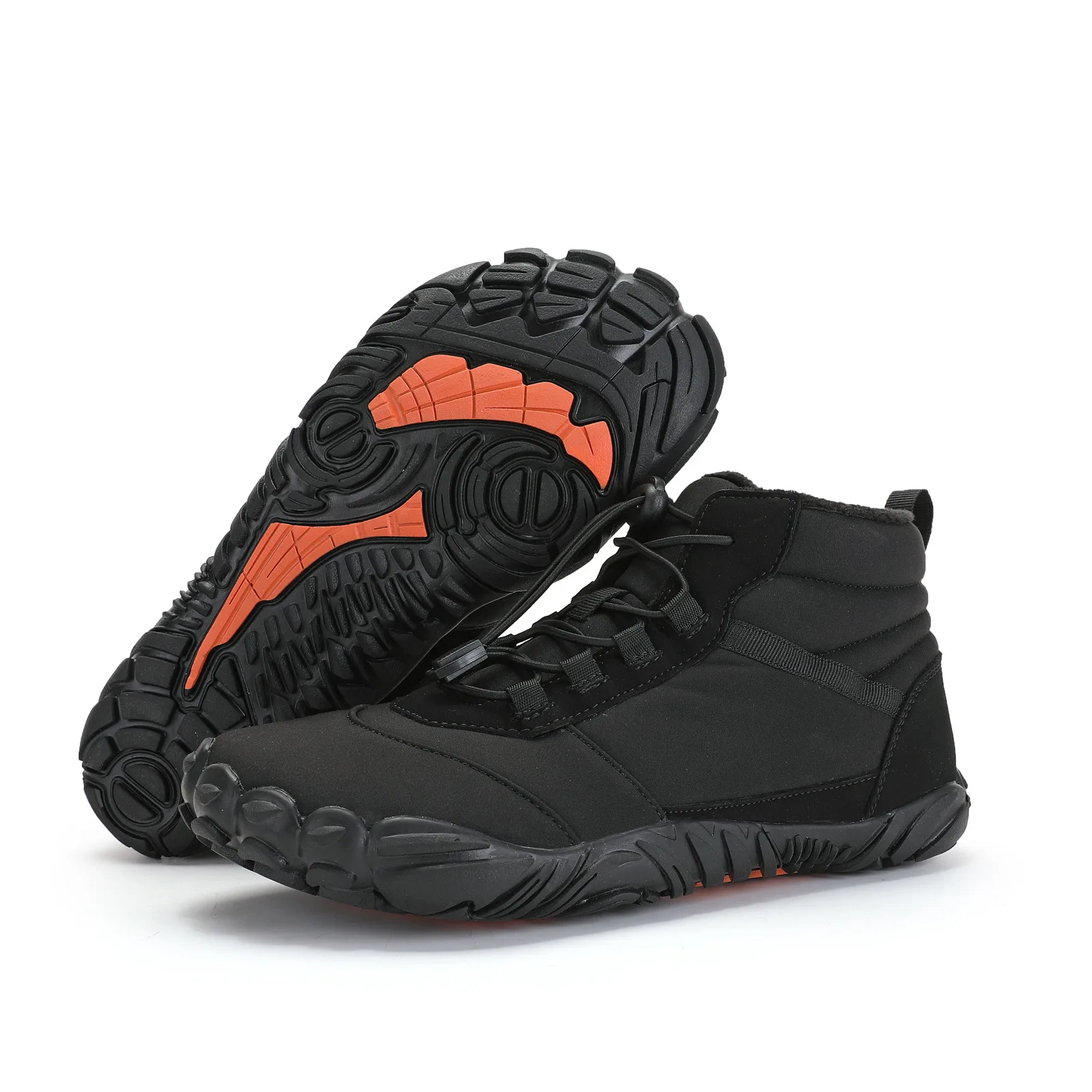 Winter Plus Velvet Snow Boots Men and Women Comfortable Casual Warm Cotton Boots Outdoor Non-slip Wear-resistant Couple Shoes
