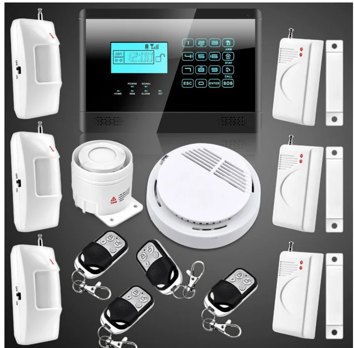 Self defense products Tuya WIFI Smart home Gsm Alarm Security Alarm System Support Alexa and google